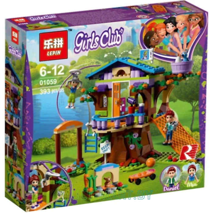 Конструктор Lepin 01059 Домик Мии на дереве (393 детали)